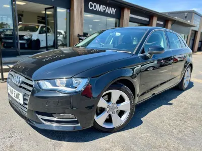 Used Audi A3 Sport 180 HP (132 kW) 2014 Black Hatchback
