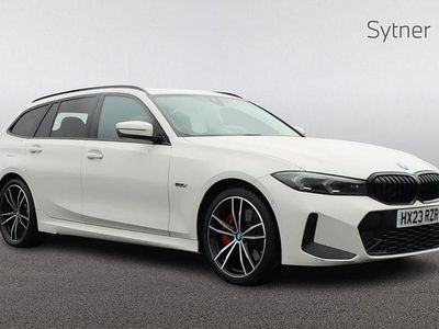 White Used 2023 BMW 330e M Sport Estate | £29,000 (Fair price)
