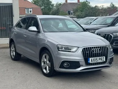 Used Audi Q3 S-Line 177 HP (130 kW) 2015 Silver SUV