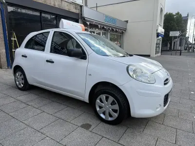 Used Nissan Micra Visia 2013 White Hatchback