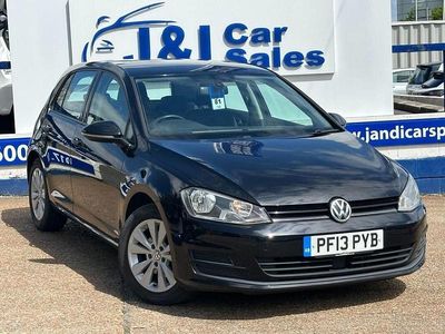Begagnad VW Golf VII SE 105 HK (77 kW) 2013 Svart Halvkombi