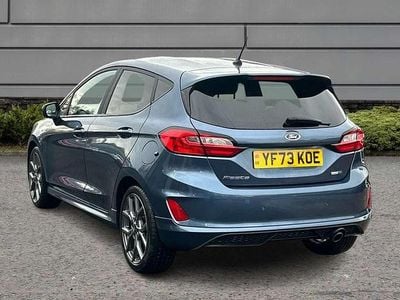 Used Ford Fiesta ST-Line 123 HP (90 kW) 2024 Blue Hatchback