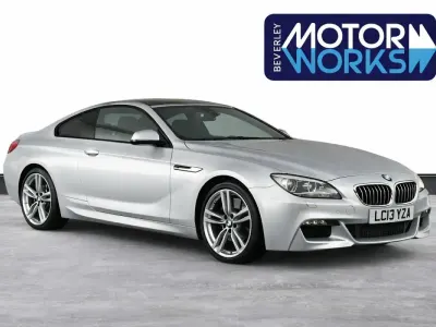 Begagnad BMW 640 M Sport 2013 Silver Sportkupé