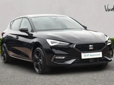 Begagnad Seat Leon Black Edition 147 HK (108 kW) 2026 Svart Halvkombi