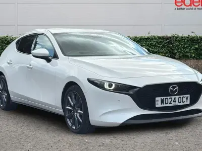 Used Mazda 3 Takumi-Line 122 HP (89 kW) 2023 White Hatchback