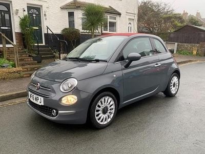 Used Fiat 500C Lounge 85 HP (62 kW) 2016 Grey Cabriolet