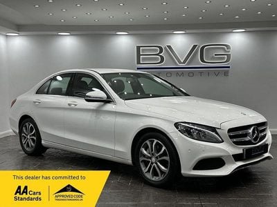 White Used 2016 Mercedes C250 Sedan | £9,494 (Super price)