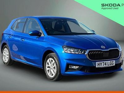 Used Skoda Fabia Comfort 113 HP (83 kW) 2024 Race blue metallic Hatchback