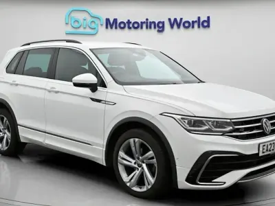 Used VW Tiguan R-line Edition 150 HP (110 kW) 2023 White SUV