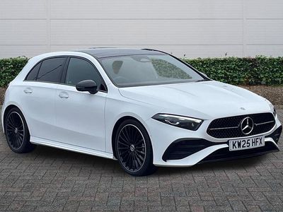 Used Mercedes A200 AMG Line Premium Plus 2025 White Hatchback