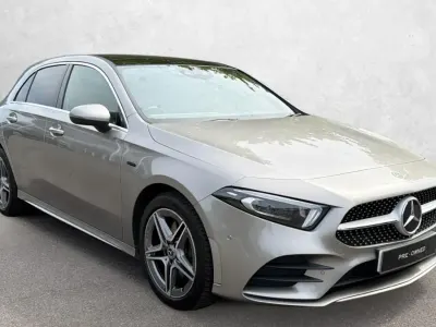 Used Mercedes A250 AMG Line Premium Plus 218 HP (160 kW) 2020 Silver Hatchback