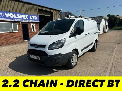 Used Ford Transit Custom 100 HP (73 kW) 2016 White Van