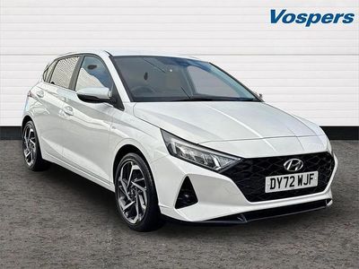 White Used 2022 Hyundai i20 Premium Hatchback | £13,895 (Fair price)