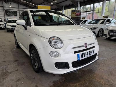 Used Fiat 500 S 69 HP (50 kW) 2014 White Hatchback