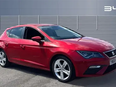 Second-hand Seat Leon FR 130 CP (95 kW) 2019 Roșu Hatchback
