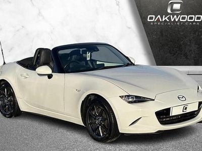White Used 2019 Mazda MX5 Inclusive Cabriolet | £12,995 (Good price)
