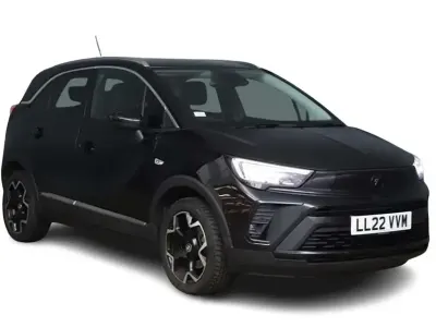 Used Vauxhall Crossland Ultimate 130 HP (95 kW) 2022 Black SUV
