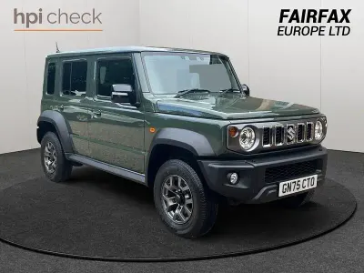 New Suzuki Jimny 101 HP (74 kW) 2025 Green SUV