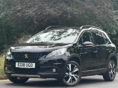 Used Peugeot 2008 GT-line 2018 Black SUV