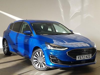 Used Ford Focus Titanium 155 HP (114 kW) 2022 Blue Hatchback
