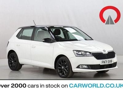 Used Skoda Fabia Colour Edition 95 HP (69 kW) 2021 White Hatchback