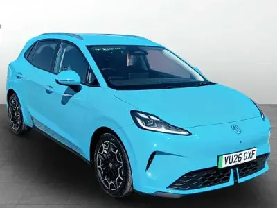 New MG MG4 EV 2026 Blue Hatchback