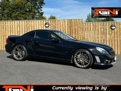 Occasion Mercedes SL63 AMG 2009 Noir Cabriolet