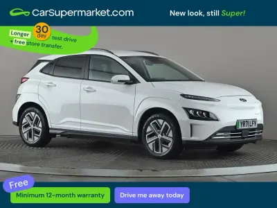 Second-hand Hyundai Kona Premium 100 kW (136 CP) 2021 Alb SUV