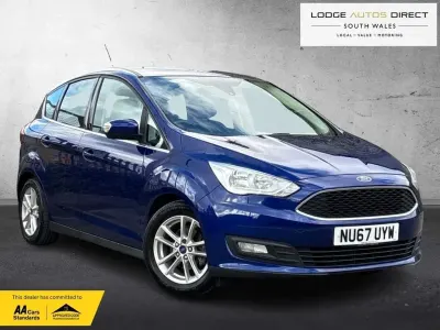 Usado Ford C-MAX Zetec 120 HP (88 kW) 2017 Azul Monovolume