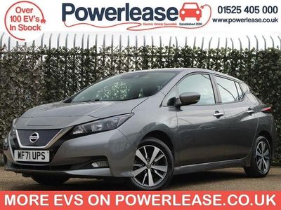 Used Nissan Leaf Acenta 110 kW (150 HP) 2021 Grey Hatchback