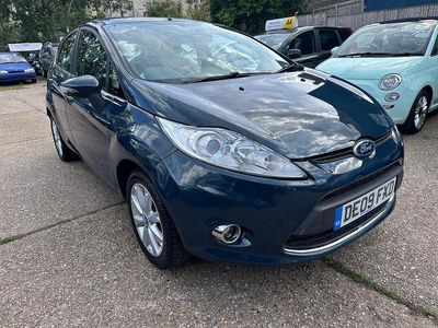 Used Ford Fiesta Zetec 96 HP (70 kW) 2009 Green Hatchback