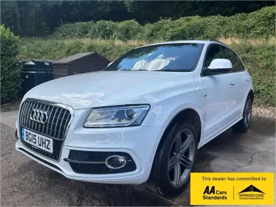 Used Audi Q5 S-line plus 190 HP (139 kW) 2015 White SUV