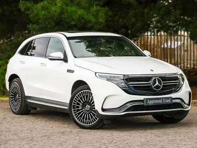 Used Mercedes EQC400 AMG Line Premium 300 kW (408 HP) 2023 White SUV