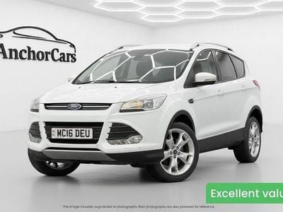 White Used 2016 Ford Kuga Titanium SUV | £9,490 (Good price)
