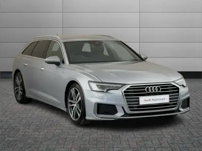 Used Audi A6 S-Line 200 HP (147 kW) 2019 Silver Estate