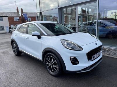 White Used 2023 Ford Puma Titanium Hatchback | £13,995 (Good price)