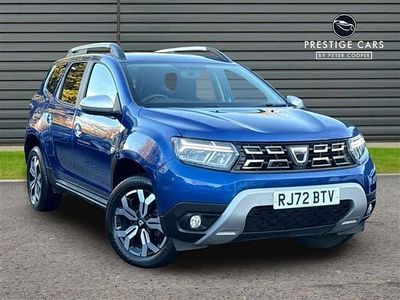 Blue Used 2022 Dacia Duster Prestige SUV | £14,992 (Fair price)