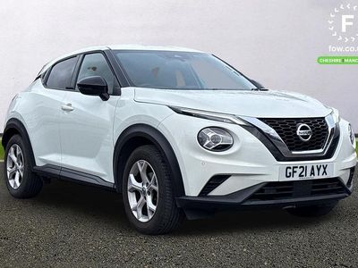 Used Nissan Juke N-Connecta 114 HP (83 kW) 2021 White SUV