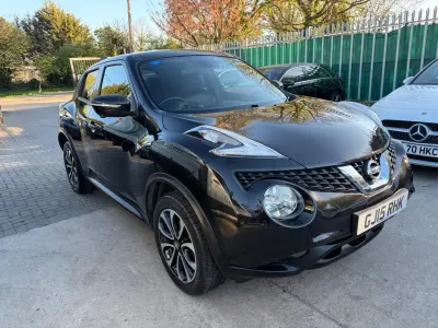 Używany Nissan Juke Tekna 115 KM (84 kW) 2015 Czarny SUV