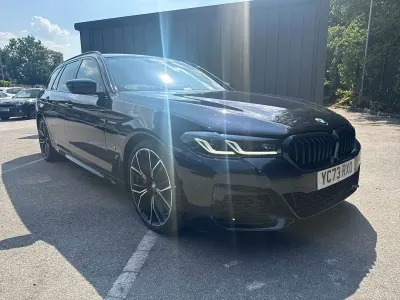 Used BMW 520 M Sport 188 HP (138 kW) 2023 Black Estate
