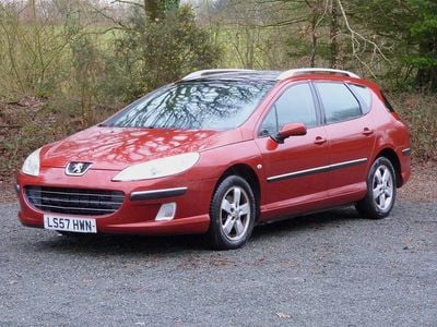 Red Used 2007 Peugeot 407 Estate | £1,395