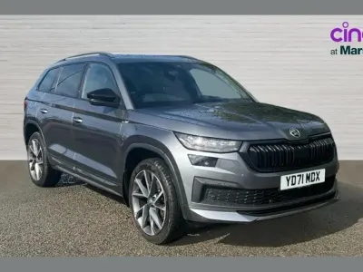 Używany Skoda Kodiaq SportLine 200 KM (147 kW) 2021 Szary SUV