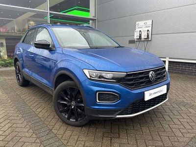 Blue Used 2021 VW T-Roc Black Edition SUV | £17,489 (Fair price)