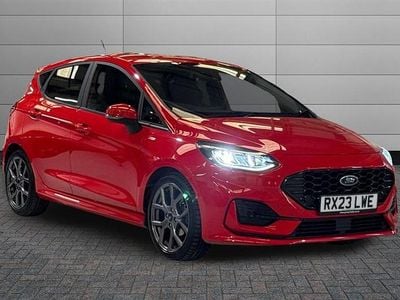 Used Ford Fiesta ST-Line 125 HP (91 kW) 2023 Red Hatchback