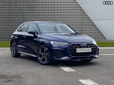 Used Audi A3 S-Line 147 HP (108 kW) 2025 Blue Hatchback