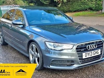 Grey Used 2013 Audi A6 S-Line Sedan | £8,450 (Fair price)