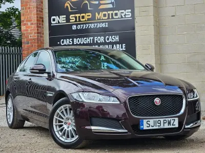 Used Jaguar XF Prestige 163 HP (119 kW) 2019 Red Sedan