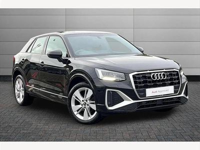 Used Audi Q2 S-Line 150 HP (110 kW) 2023 Mythos black SUV
