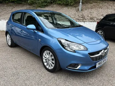 Used Vauxhall Corsa 90 HP (66 kW) 2016 Persian blue Hatchback