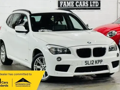 Used BMW X1 M Sport 177 HP (130 kW) 2012 White SUV